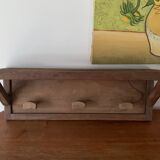 Wooden coat hook