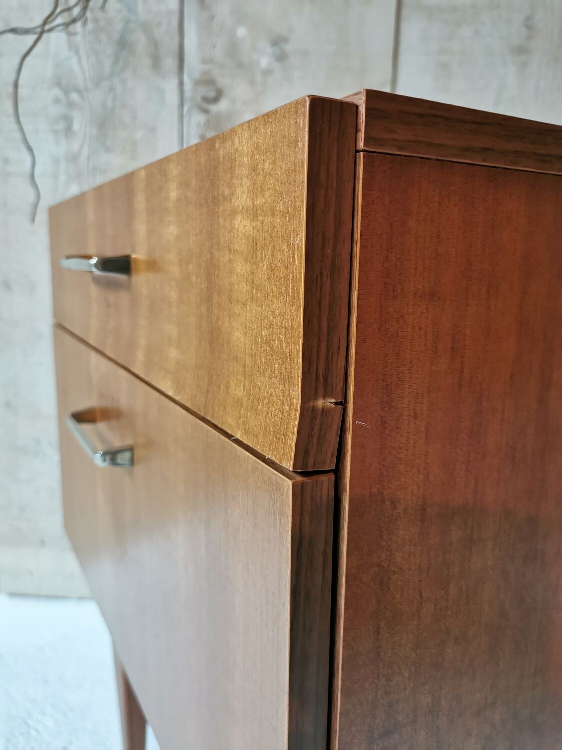 Vintage bedside table