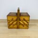 60s wood worker, sewing box