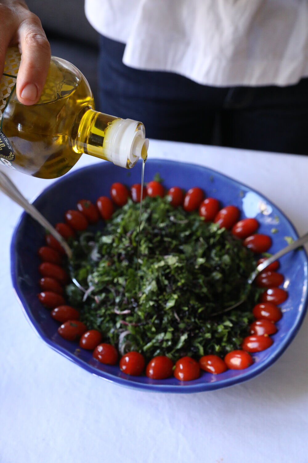 Malt majorelle L - Salad bowl