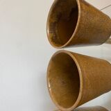 Set of 4 sandstone cups