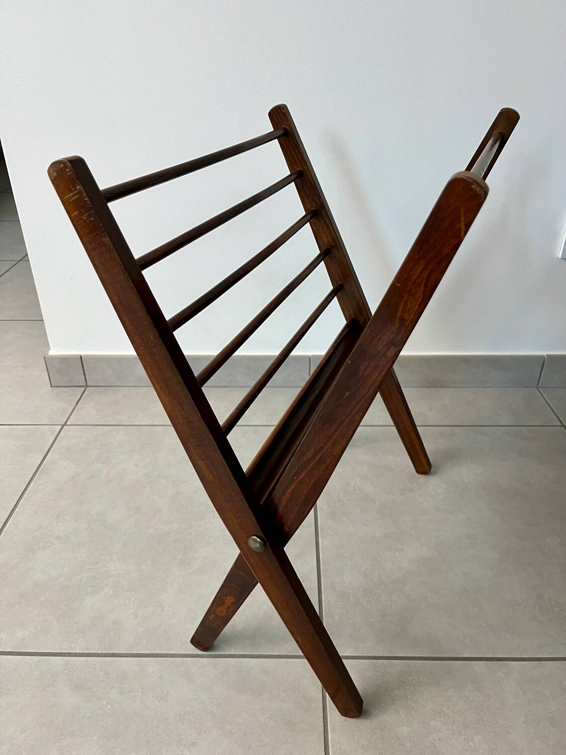 Vintage Cees Braakman magazine rack