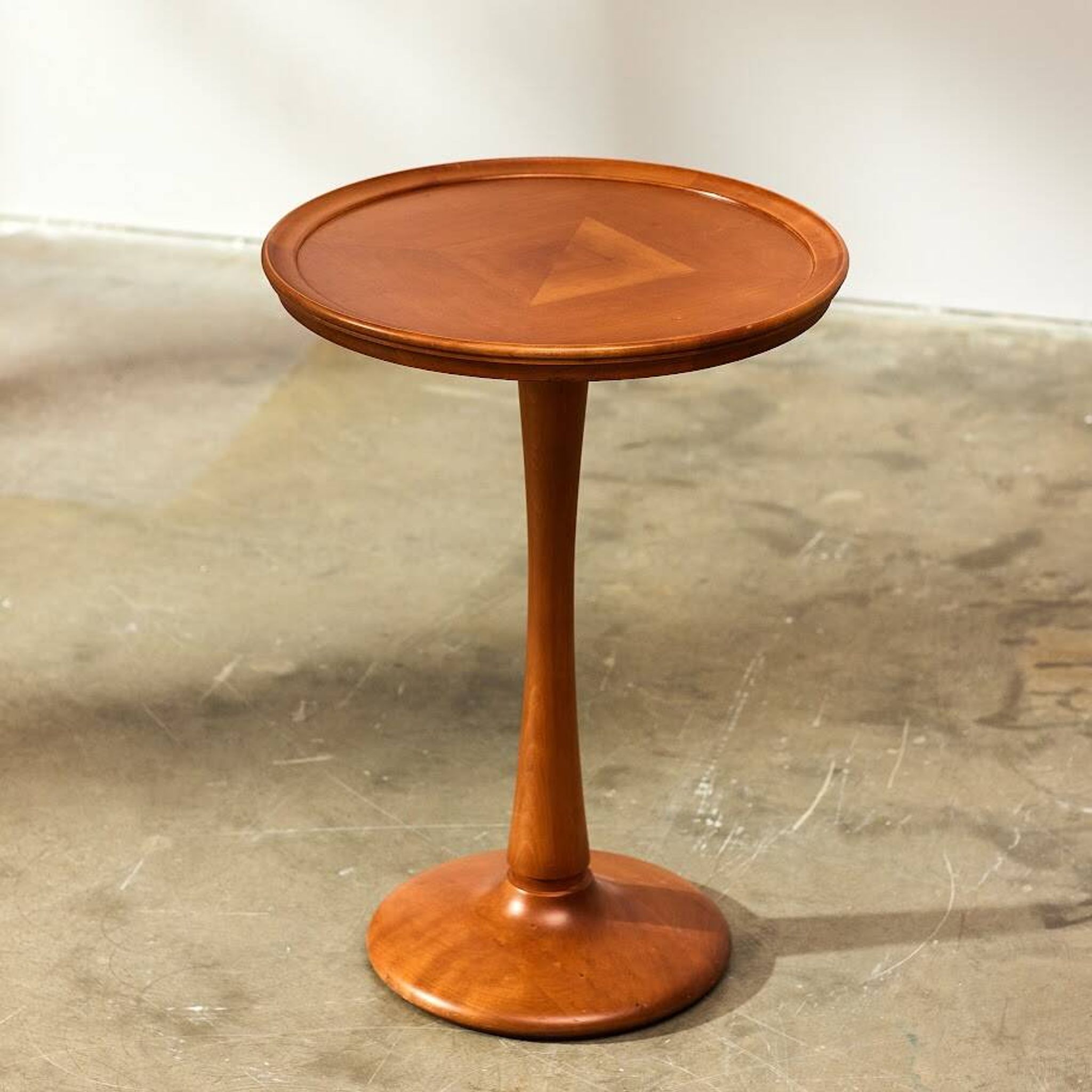Roberto Lazzeroni Wooden Sidetable for Ceccotti Collezioni, Italy 1990s