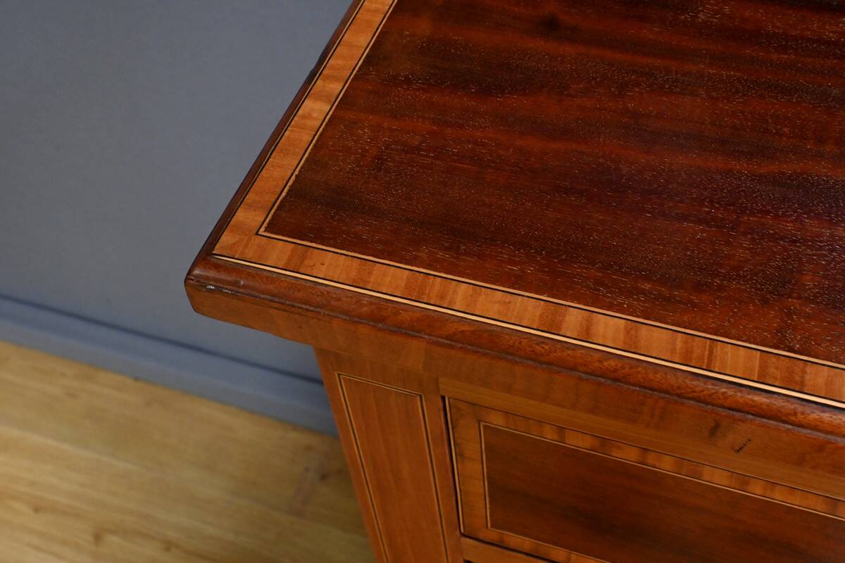 Edwardian Style Mahogany Bookcase, England – Early 20th Century