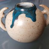 Small vase signed Pointu