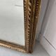 Louis XVI style mirror in wood and gilded stucco, 19th century