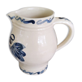 Decanter with grape blue decoration