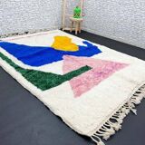 Tapis en laine pure grand taille 200 x 300 cm