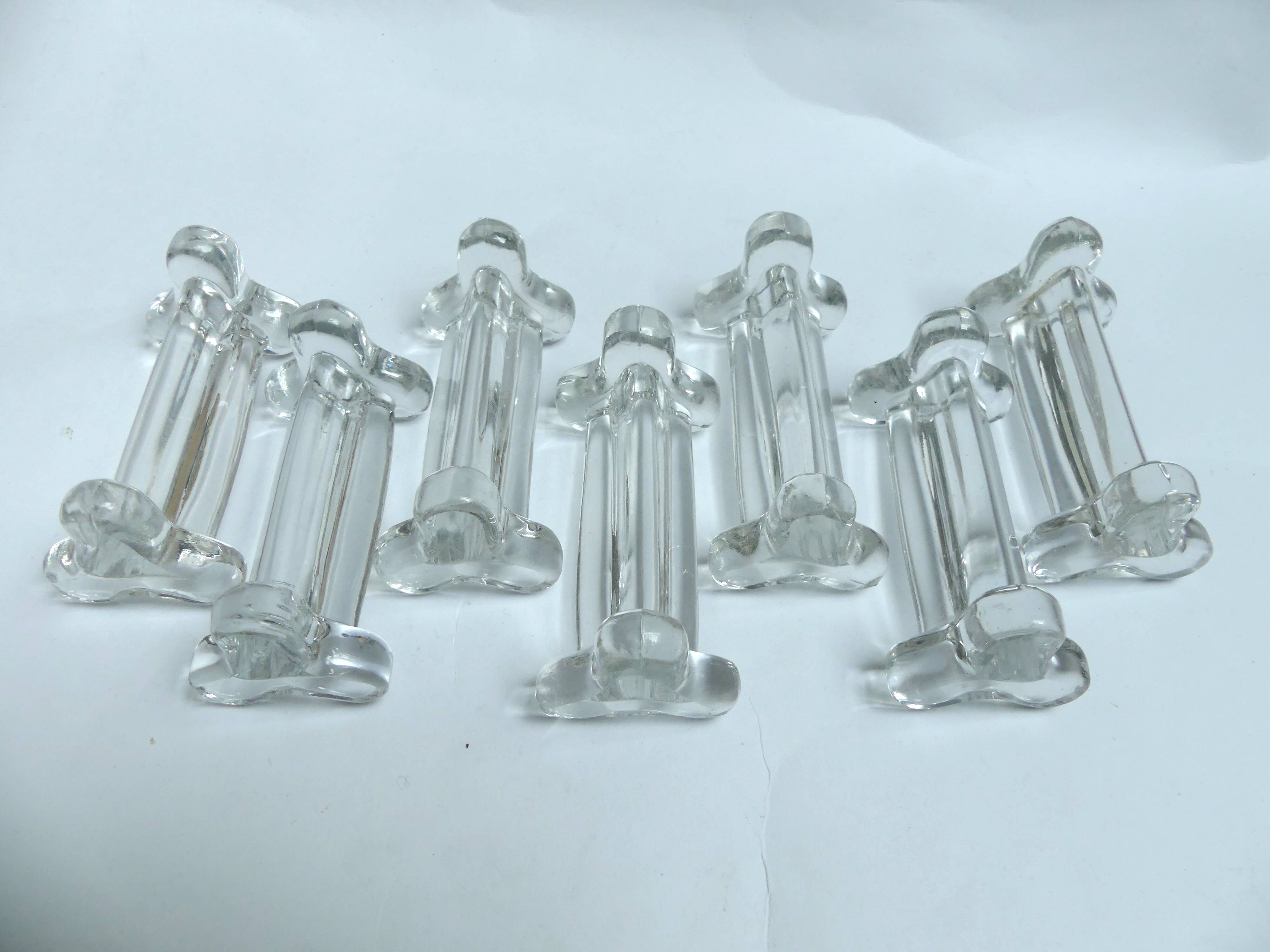 7 glass knife holders