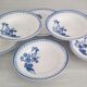 Plates hollows earthenware old Digoin Sarreguemines - model annick - vintage