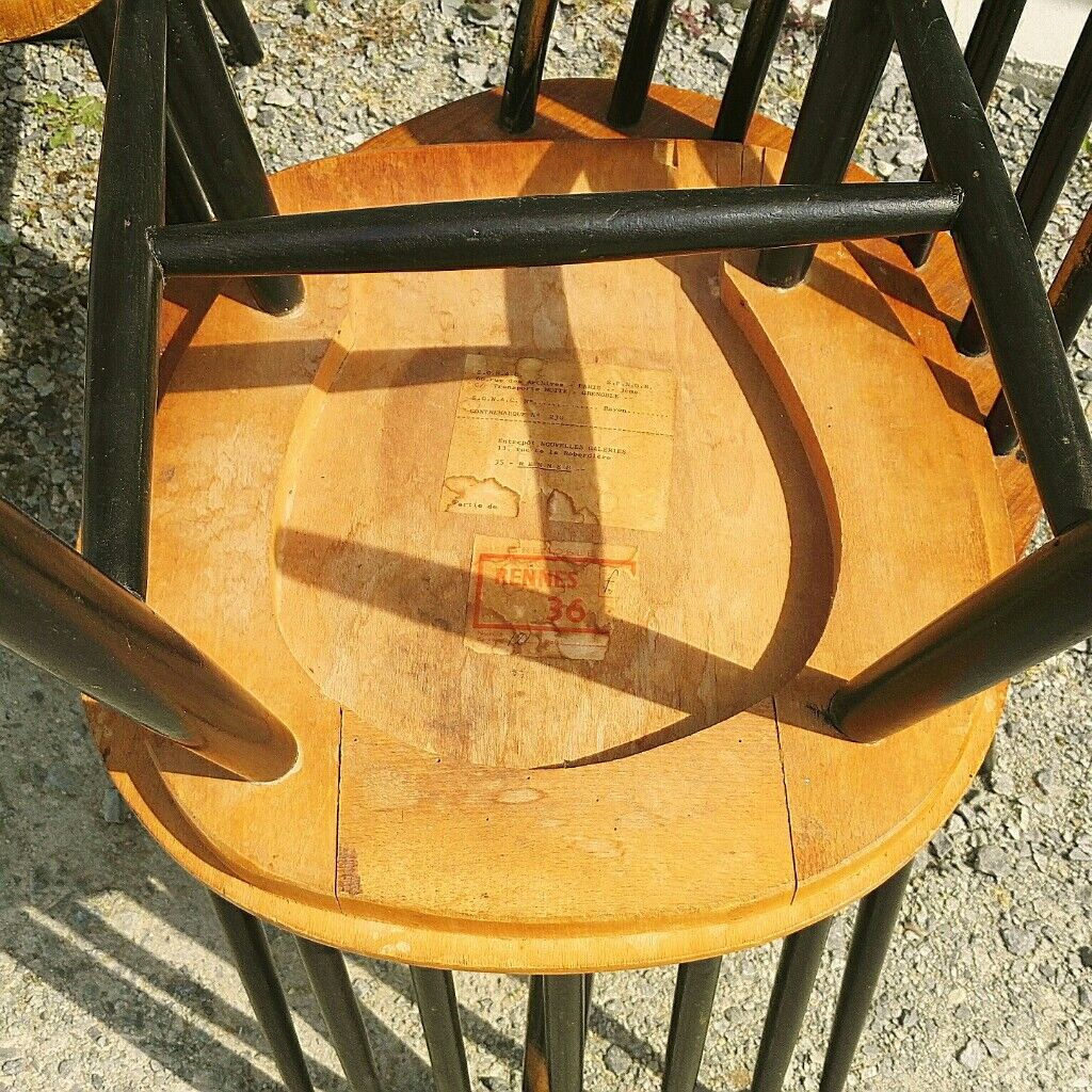 3 fanett chairs by IImari Tapiovaara