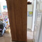 Beautiful bookshelf - solid pine - 5 shelves - country style - natural colour