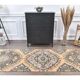Turkish Oushak Wool Runner 97x365