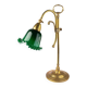 1920s Art Deco Desk Lamp with Green Shade