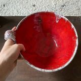 Arlette Roux Flat Salad Bowl