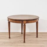 1940s solid wood dining table