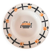 Ensemble de 4 assiettes creusés Badonviller
