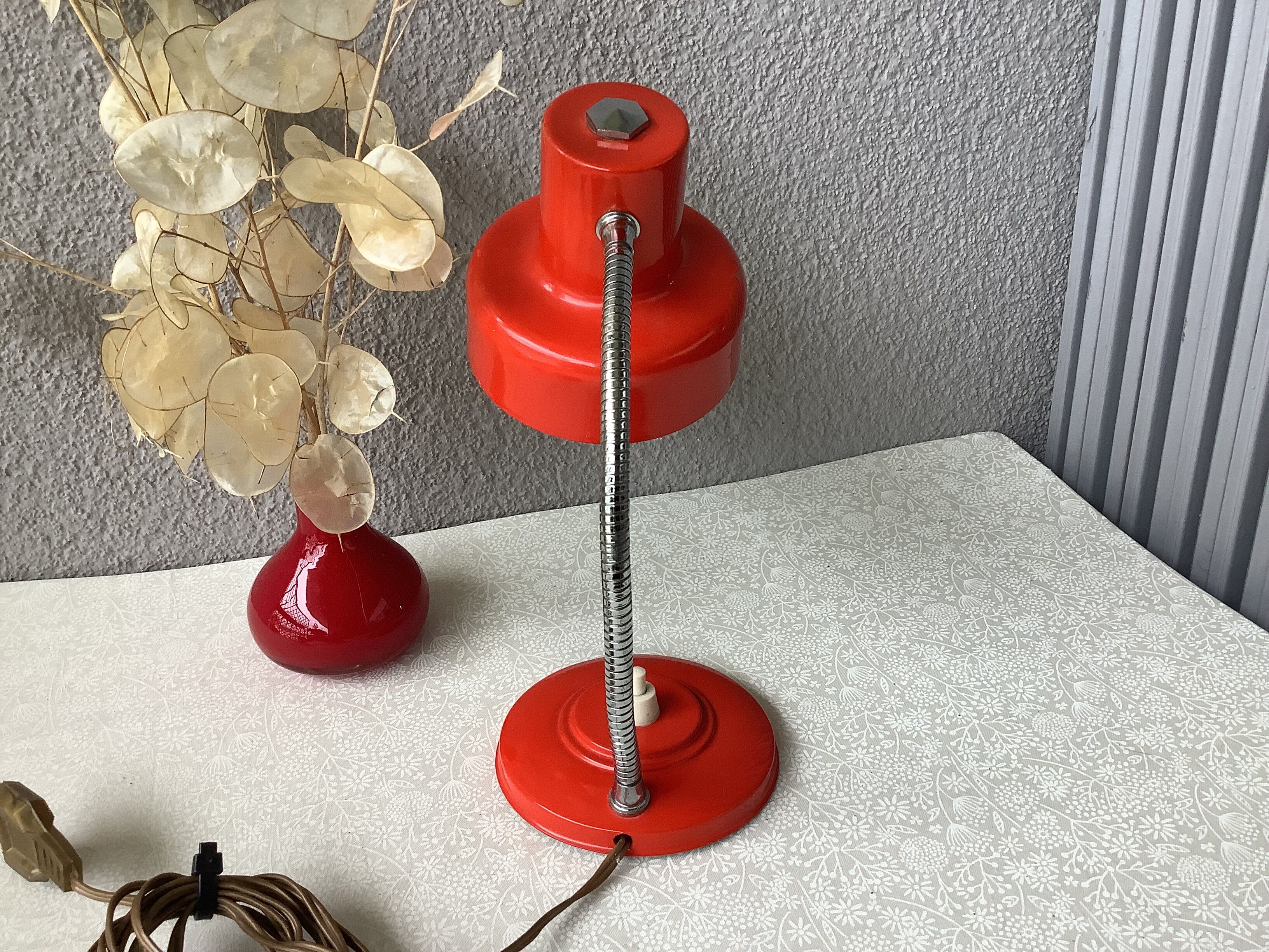 Desk lamp 60/70 metal Italy
