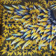 Tapestry "La nuit", by Alain Cornic, vintage, 60s