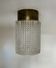 Vintage ceiling light, brass and glass, Carl Fagerlund Sweden 1960