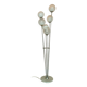 Contemporary Floor lamp in Chrome and Murano glass