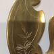 Old sweet dessert service 4 pieces silver embossed minerva hallmark
