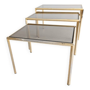 Ensemble de 3 tables - gigognes