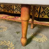 Restored brasserie bistro bench