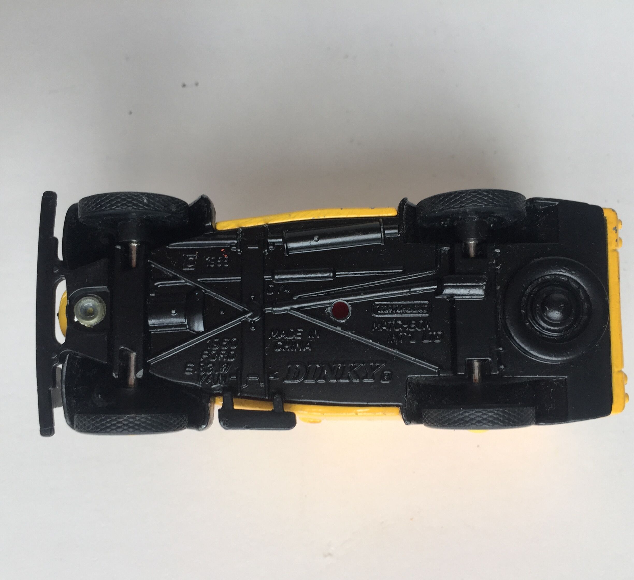 Ancient miniature metal car