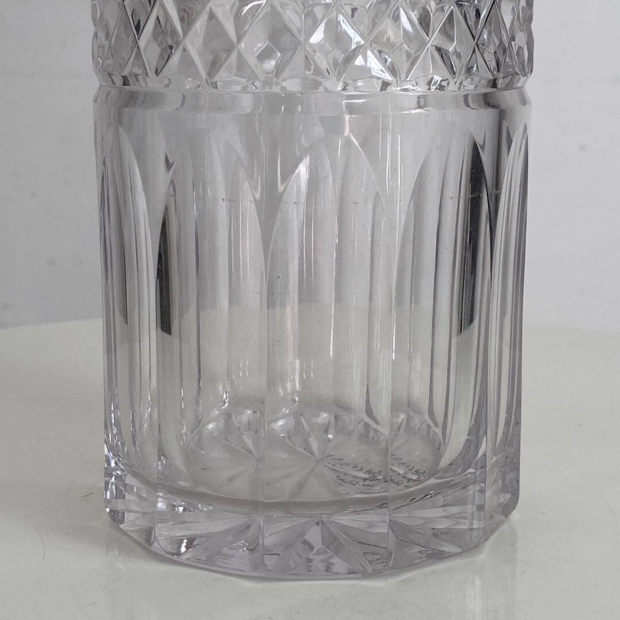 Carafe en cristal vintage