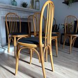Set of 8 bistro chairs