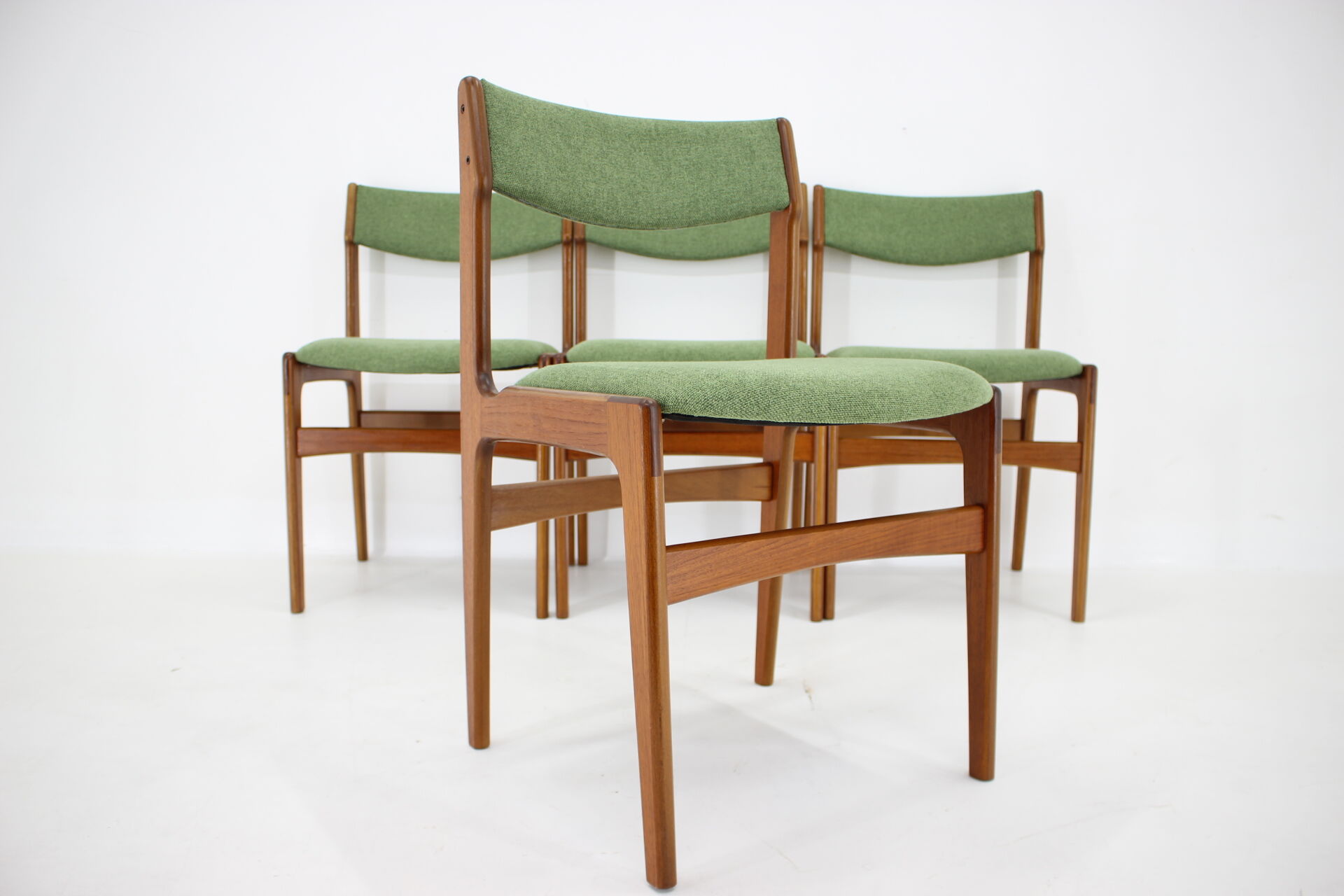 1960s Danish Teak Dining Chairs, Set of 4