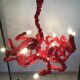 Lustre 12 bras de lumières 1980