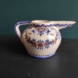 Vintage French hand-painted jug/pitcher