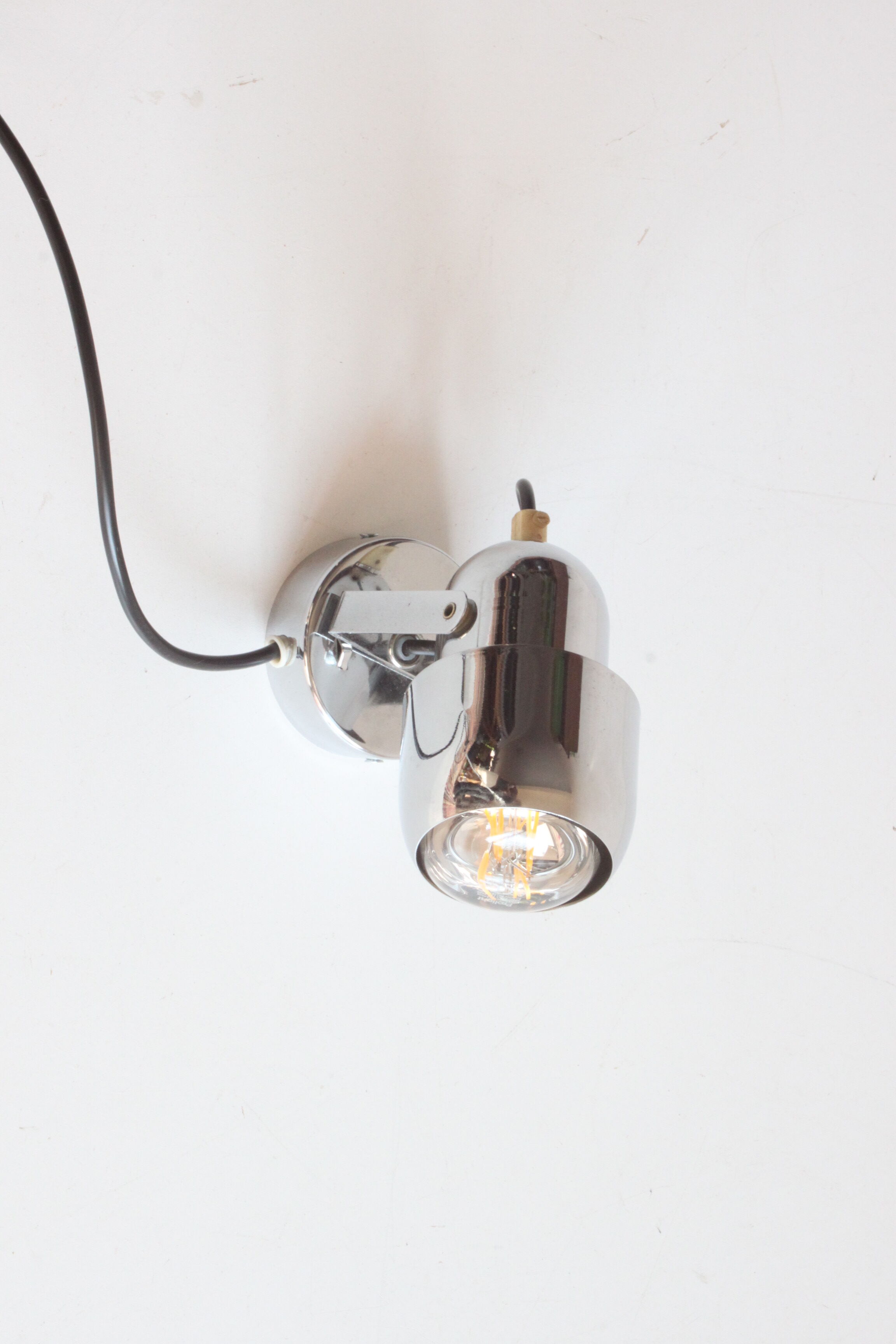 Space age chrome spotlights by Massive Belgium 1960s 70s