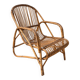 Vintage rattan armchair – 1960s/70s