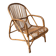 Vintage rattan armchair – 1960s/70s
