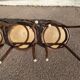 Lot de 6 chaise en bois - bistrot - terrasse - vintage