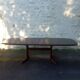 Stretchy vintage table Skovby Denmark 60s