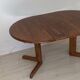 Extendable table for 4/6 people in pine.