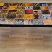 Roche Bobois French ceramic coffee table 1970s Vintage