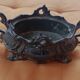 TABLE JARDINIERE XIX cast iron Louis XV Rococo style with tin container