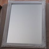 Patinated effect mirror