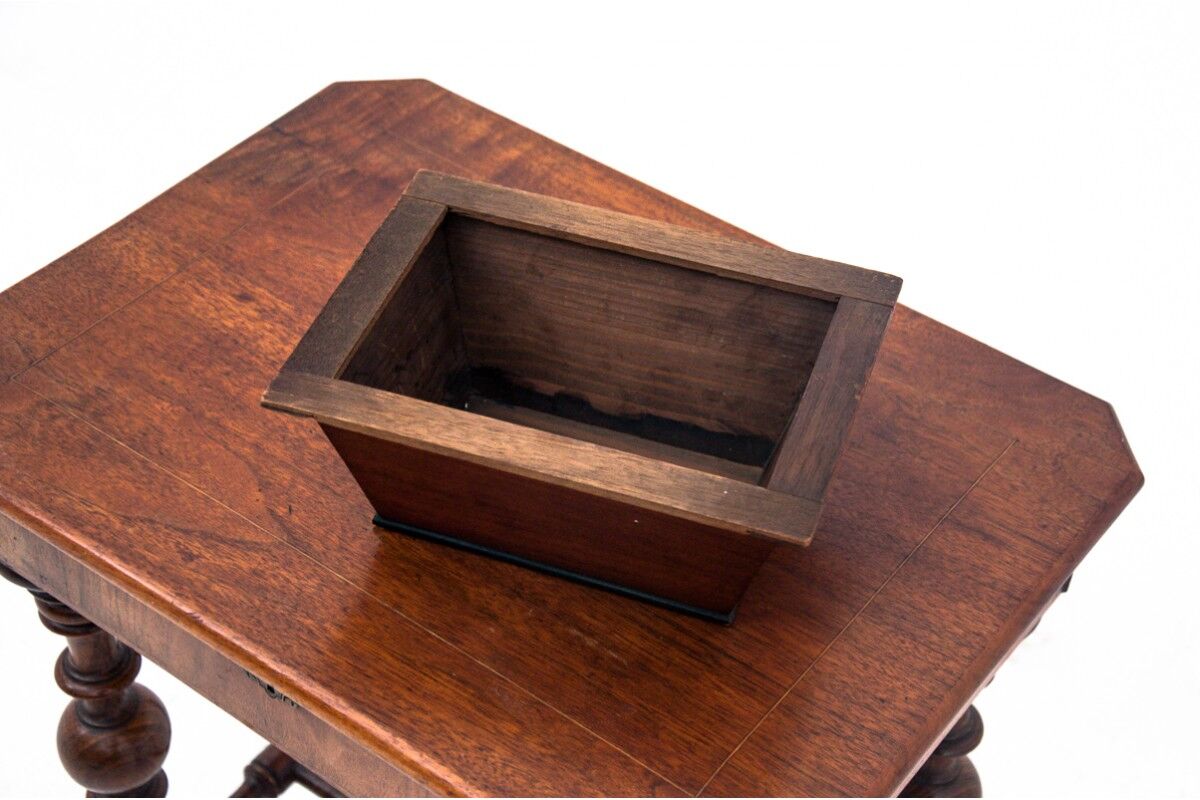 Thread table, Northern Europe, circa 1890.