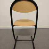 Series of 4 chairs from the 80s