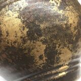 West Germany golden brown vase