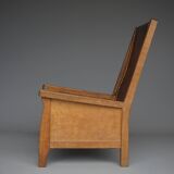 Oak Armchair by Robert Mouseman Thompson, 1940s