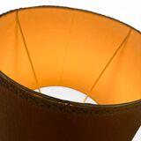 Vintage orange Portuguese table lamp