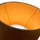 Vintage orange Portuguese table lamp