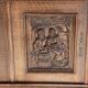 Large carved oak buffet in neo-Renaissance style, mid-20th century.